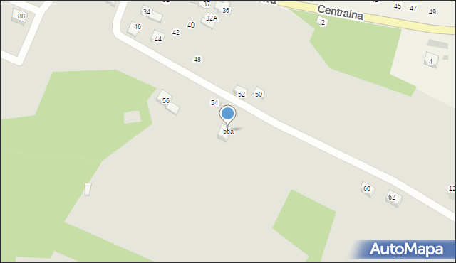 Sułkowice, Sucha Góra, 56a, mapa Sułkowice