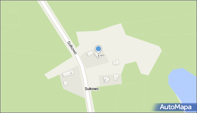 Sułkowo, Sułkowo, 3, mapa Sułkowo