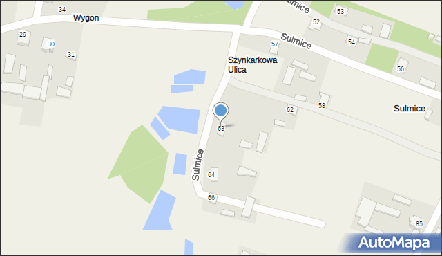 Sulmice, Sulmice, 63, mapa Sulmice