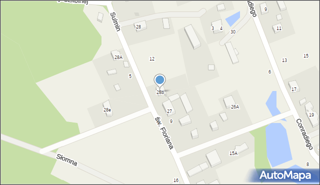 Sulmin, Sulmin, 28b, mapa Sulmin