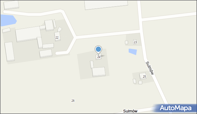 Sulmów, Sulmów, 24, mapa Sulmów