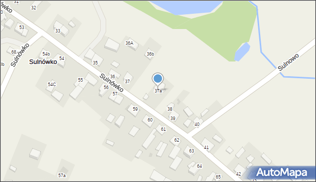 Sulnówko, Sulnówko, 37a, mapa Sulnówko