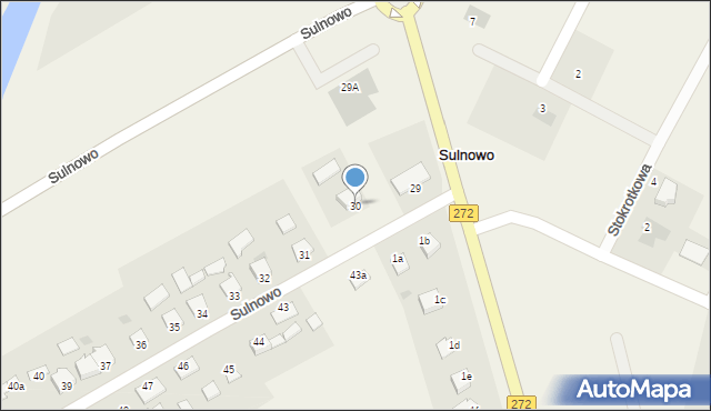 Sulnowo, Sulnowo, 30, mapa Sulnowo