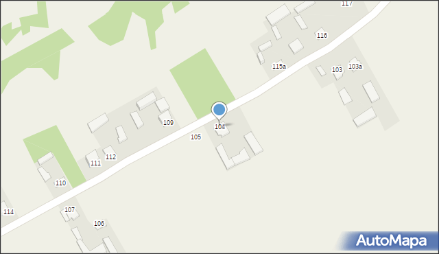 Sułów, Sułów, 104, mapa Sułów