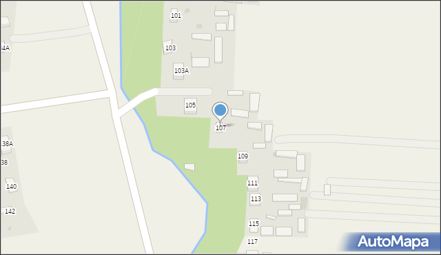 Sulów, Sulów, 107, mapa Sulów