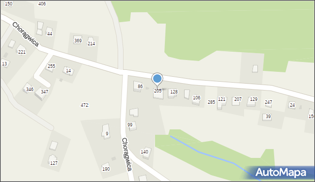 Sułów, Sułów, 205, mapa Sułów
