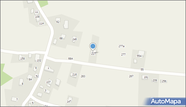 Sułów, Sułów, 217, mapa Sułów