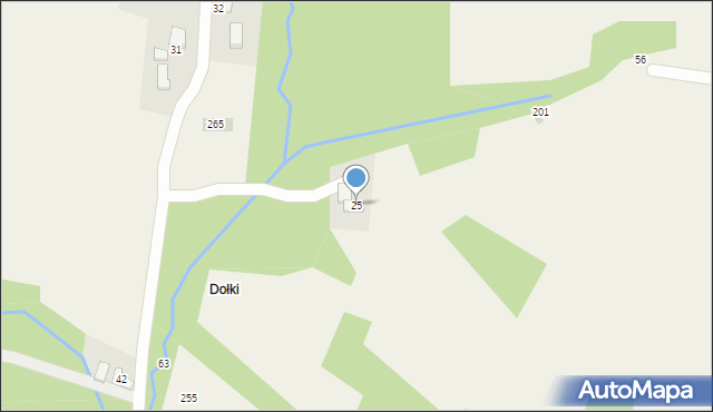 Sułów, Sułów, 25, mapa Sułów