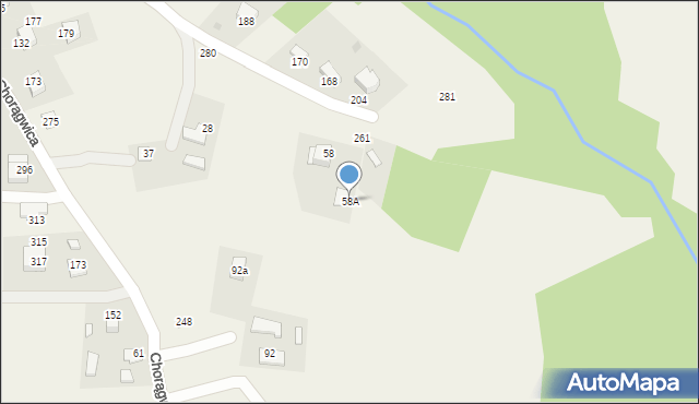 Sułów, Sułów, 58A, mapa Sułów