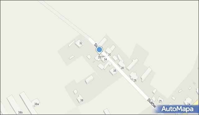 Sułów, Sułów, 33, mapa Sułów