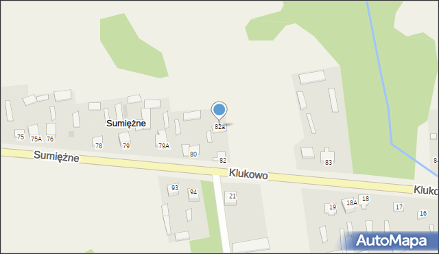 Sumiężne, Sumiężne, 82a, mapa Sumiężne