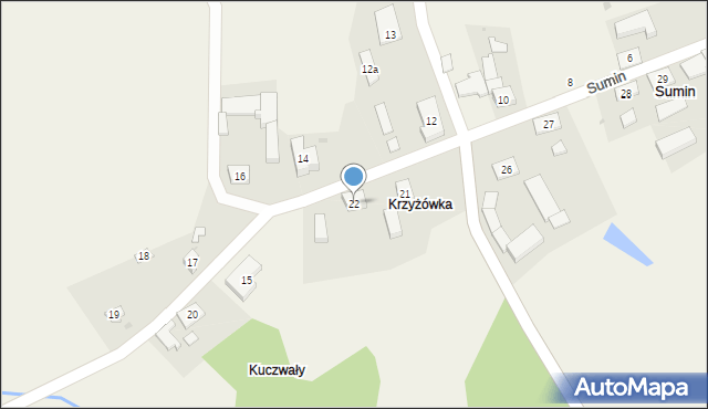 Sumin, Sumin, 22, mapa Sumin