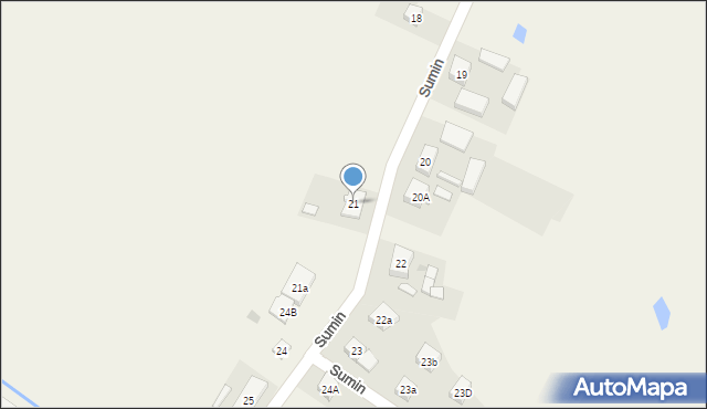 Sumin, Sumin, 21, mapa Sumin