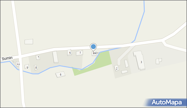 Sumin, Sumin, 1b, mapa Sumin