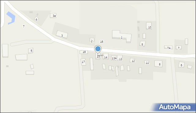 Surhów-Kolonia, Surhów-Kolonia, 15, mapa Surhów-Kolonia