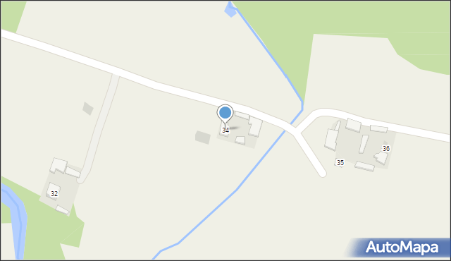 Surmaczówka, Surmaczówka, 34, mapa Surmaczówka