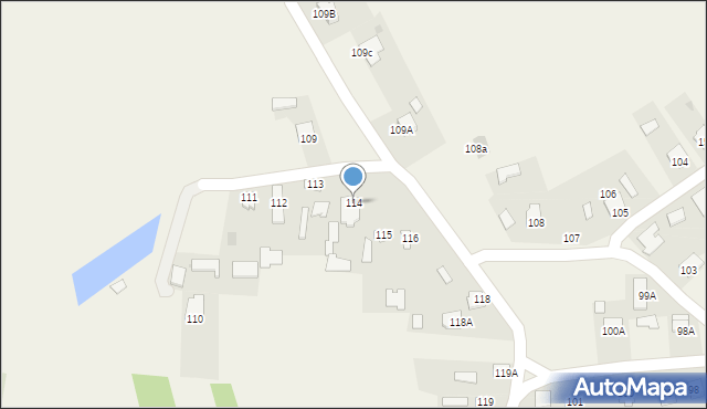 Surochów, Surochów, 114, mapa Surochów