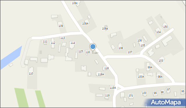 Surochów, Surochów, 117, mapa Surochów