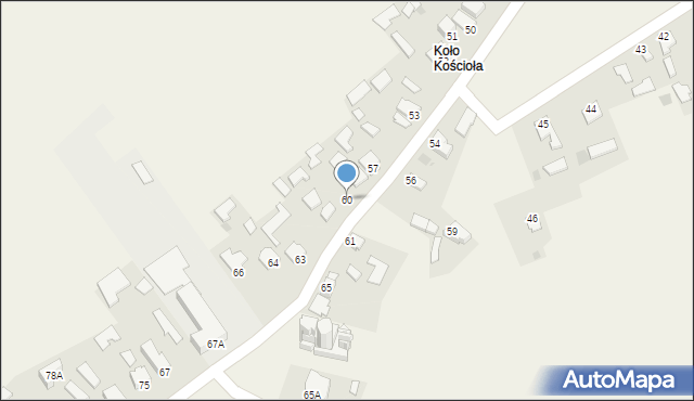 Surochów, Surochów, 60, mapa Surochów