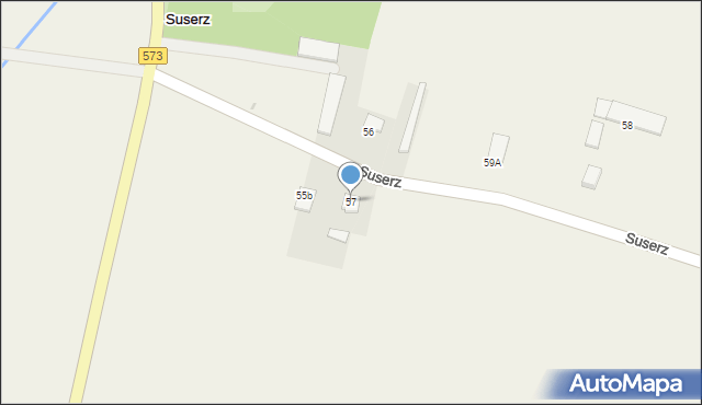 Suserz, Suserz, 57, mapa Suserz