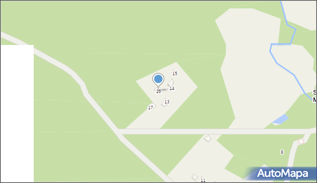 Suski Młynek, Suski Młynek, 16, mapa Suski Młynek