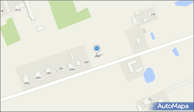 Suskowola, Suskowola, 199d, mapa Suskowola