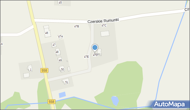 Suszewo, Suszewo, 47D, mapa Suszewo