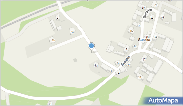 Suszka, Suszka, 3b, mapa Suszka