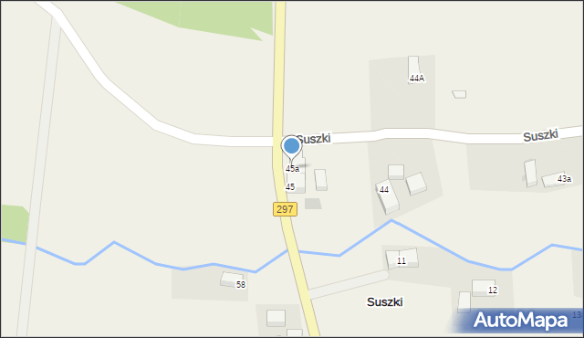 Suszki, Suszki, 45a, mapa Suszki