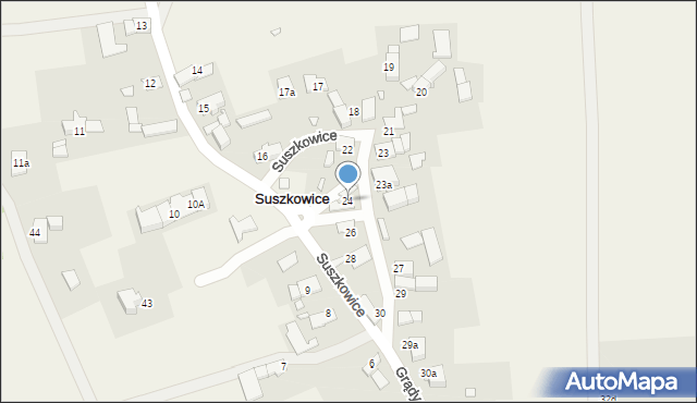 Suszkowice, Suszkowice, 24, mapa Suszkowice