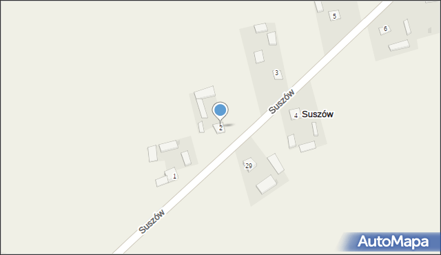 Suszów, Suszów, 2, mapa Suszów