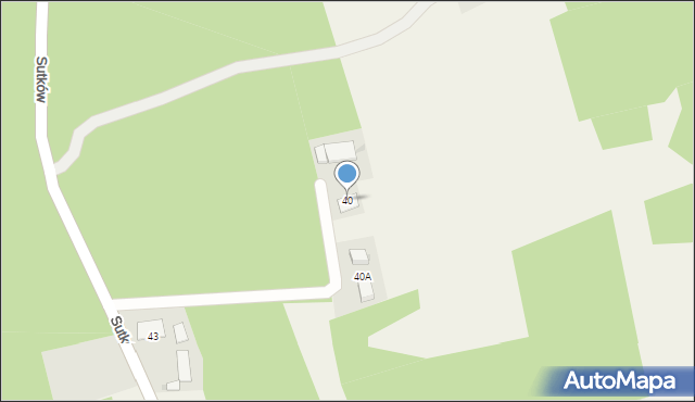 Sutków, Sutków, 40, mapa Sutków