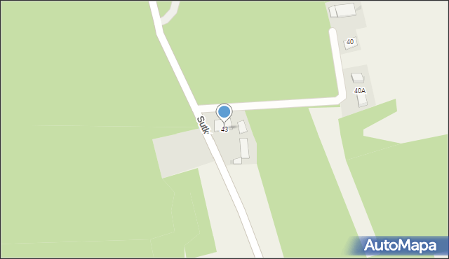 Sutków, Sutków, 43, mapa Sutków