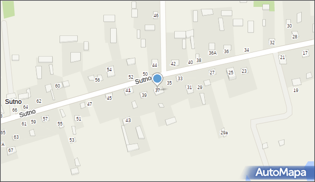 Sutno, Sutno, 37, mapa Sutno