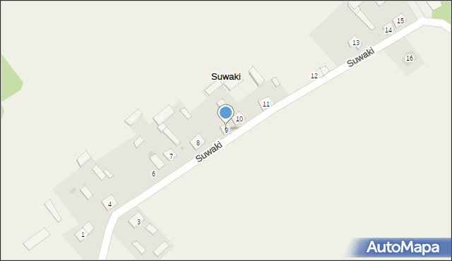 Suwaki, Suwaki, 9, mapa Suwaki