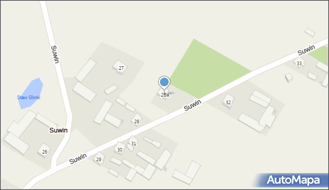 Suwin, Suwin, 28a, mapa Suwin