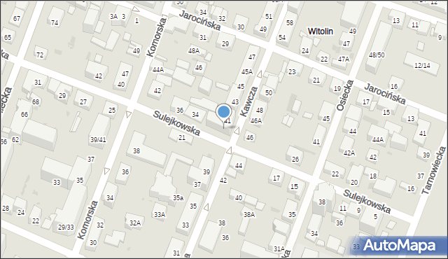 Warszawa, Sulejkowska, 32, mapa Warszawy