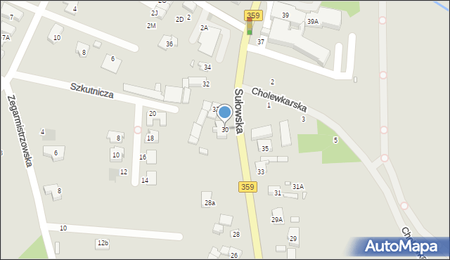 Wrocław, Sułowska, 30, mapa Wrocławia