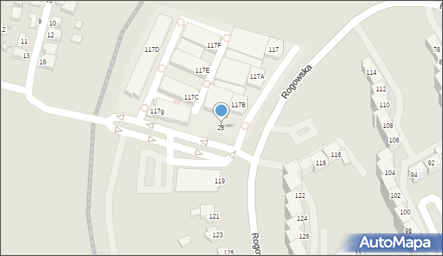 Wrocław, Sukielicka, 28, mapa Wrocławia