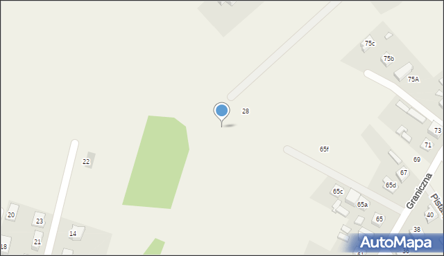 Zagościniec, Sucha, 26, mapa Zagościniec