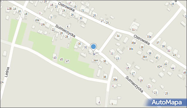 Zduny, Sulmierzycka, 34, mapa Zduny