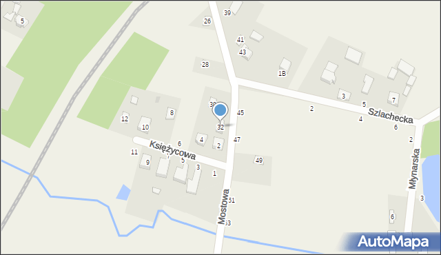 Anielin Swędowski, Swędowska, 32, mapa Anielin Swędowski