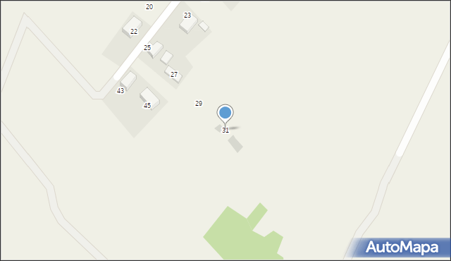 Bębło, Świerkowa, 31, mapa Bębło