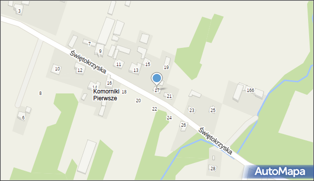 Bęczków, Świętokrzyska, 17, mapa Bęczków