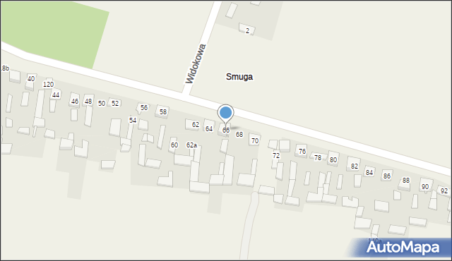 Bęczków, Świętokrzyska, 66, mapa Bęczków