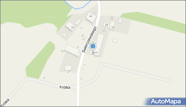 Biskupice, Świerczewskiego-Waltera Karola, gen., 15, mapa Biskupice