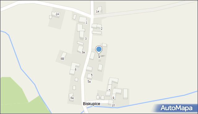 Biskupice, Świerczewskiego-Waltera Karola, gen., 4, mapa Biskupice