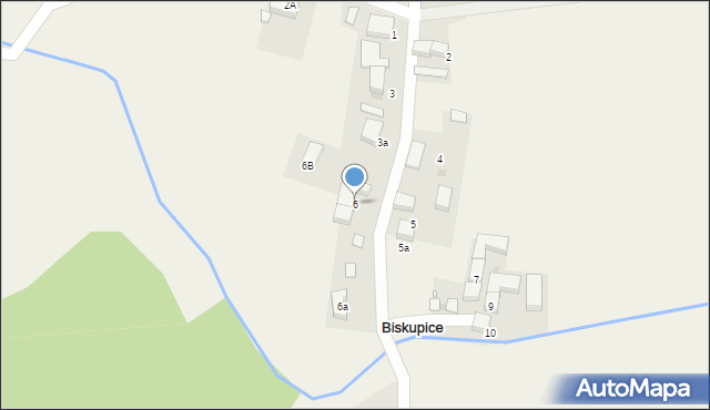 Biskupice, Świerczewskiego-Waltera Karola, gen., 6, mapa Biskupice