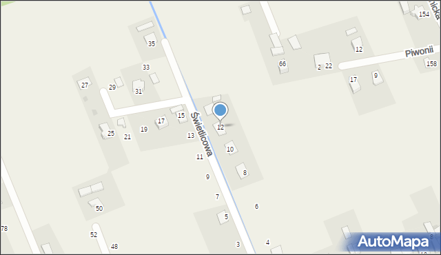 Bładnice Dolne, Świetlicowa, 12, mapa Bładnice Dolne