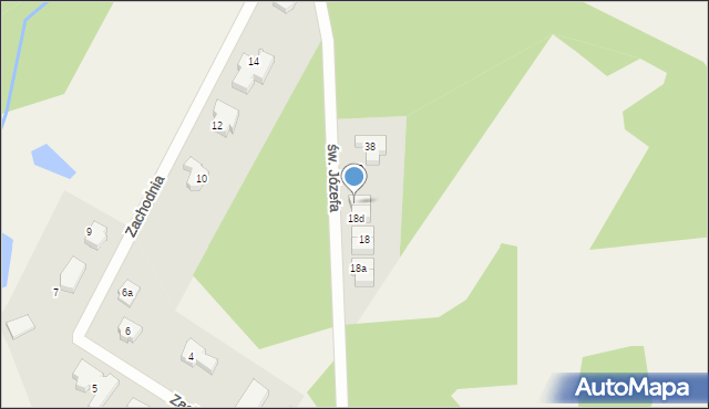 Bojano, św. Józefa, 18e, mapa Bojano